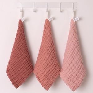 Быстросохнущая муслиновая ткань для новорожденных, младенцев, малышей, 100% хлопковое детское слюнявое полотенце Слюнявчик - Product Image 3