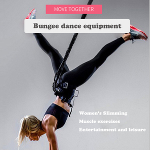 Kit de cordon de yoga <span class=keywords><strong>a</strong></span>érien de 60kg Pilates Elastique Suspension Sling Trainer Yoga Bungee Dance Pull Rope - Product Image 5