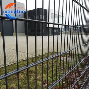 An ninh cao 868 hàn kim loại mạ kẽm sơn tĩnh điện màu xanh lá cây vườn đôi dây đôi que dây lưới ngoài trời bảng điều chỉnh hàng rào - Product Image 2