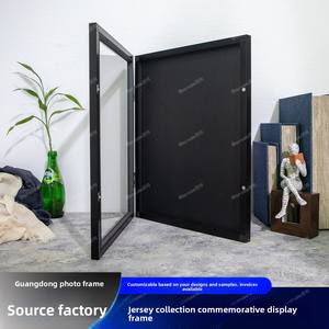 Cadre <span class=keywords><strong>photo</strong></span> personnalisable pour maillot commémoratif, encadré mural, collection de maillots <span class=keywords><strong>NBA</strong></span>, football, basketball, CBA, cadre PS - Product Image 4