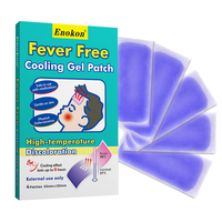 Patchs de gel refroidissant, anti-fièvre, 1 pièce, gel facial contre la fièvre, nouveauté, vente en gros
