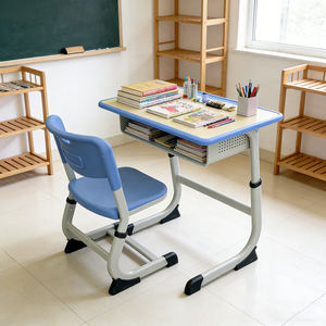 समायोज्य एर्गोनोमिक चीनी बेडरूम स्कूल डेस्क कुर्सी सेट बुक स्टोरेज मैट - Product Image 1