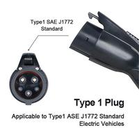 Nouveau connecteur de type 1/2 SAE J1772 IEC 62196-2 GBT CCS1 CCS2 avec matériau ignifuge