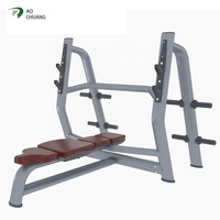 Banc plat en acier Aochuang AC-C037 pour équipement de musculation commercial en salle de sport en Chine
