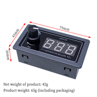 ZK-MGP contrôleur de moteur à courant continu PWM à vitesse réglable 5-30v 12A 360W 6V 12V 24V Module d'arrêt lent à démarrage lent