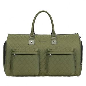 Sac de voyage convertible pour femme, sac de week-end pliable 2 en 1, sac de transport pour vêtements, valise suspendue, bagage de voyage, fabriqué en usine BSCI - Product Image 1