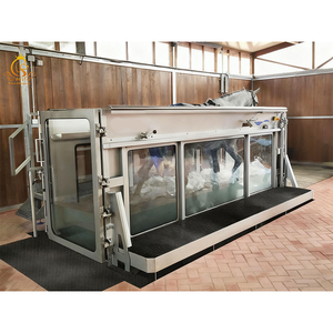 Eur Pet Dealer Prijs Roestvrijstalen Materiaal Badkuip Veterinaire Apparatuur Hoge Snelheid Elektrische Paardenwaterloopband - Product Image 2