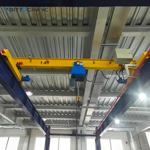 Кран мостовой однобалочный европейского дизайна грузоподъемностью 1, 2, 3, 5, 10, 20 тонн для погрузочно-разгрузочных работ - Product Image 2
