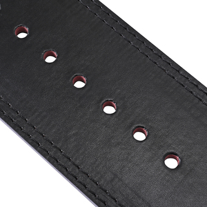 Custom Logo Gym Lifting Belt with Cowhide Leather <b>Back</b> Support Breathable Function <b>Drop</b> Shipping for Powerlifting Weightlifting - Product Image 6