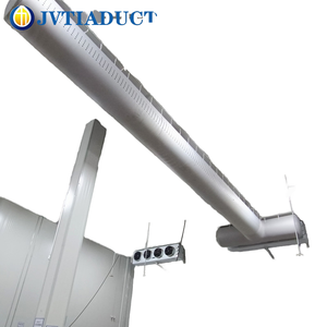 Depolar oteller hastaneler atölyelerinde hava kanalı taze depolama için Modern endüstriyel stil esnek Polyester havalandırma <span class=keywords><strong>fan</strong></span>ı - Product Image 1