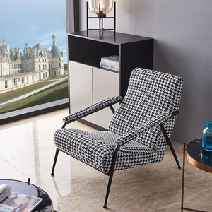 Vendita calda Design moderno <span class=keywords><strong>tipo</strong></span> italiano sedia singola tessuto soggiorno mobili luce lusso tempo libero divano sedia <span class=keywords><strong>Lounge</strong></span> - Product Image 5