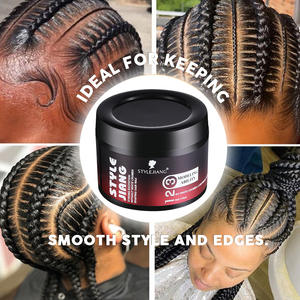 110ml di Styling per <span class=keywords><strong>capelli</strong></span> <span class=keywords><strong>con</strong></span> Styling organico forte per <span class=keywords><strong>capelli</strong></span> <span class=keywords><strong>capelli</strong></span> ricci Logo personalizzato vegano per il controllo dei bordi da <span class=keywords><strong>donna</strong></span> che intreccia <span class=keywords><strong>capelli</strong></span> crespi e secchi - Product Image 3