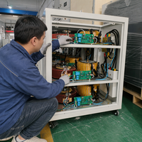 Régulateur de tension AC fiable pour l'industrie chimique, haute précision pour les lignes de processus, TNS-120KVA