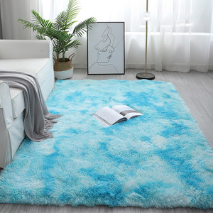 Modern Abstract Soft Plush Fluffy Area <strong>Rugs</strong> for Living Room White <strong>Grey</strong> Shag <strong>Rug</strong> for <strong>Bedroom</strong> - Product Image 4