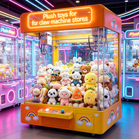 OEM ODM disponible, lot mixte de peluches de 8 pouces, poupées en peluche Kawaii de dessin animé, peluches douces, vente en gros pour machines à griffes et bornes d'arcade