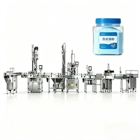 Machine automatique de remplissage de poudre en bouteilles, de remplissage de café par vis doseuse, de remplissage de sachets et de scellage servo pour produits en vrac