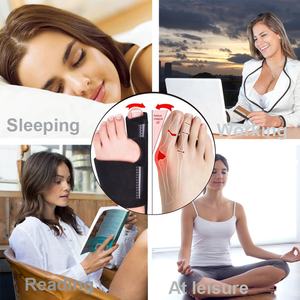 Correcteurs d'oignons Attelles d'oignons jour et nuit Lisseur d'oignons pour gros orteils Bunion/Hallux Valgus Soulagement et protection de la douleur, réglable - Product Image 6