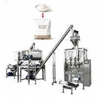 Machine de remplissage automatique verticale à vis sans fin pour poudre de farine de banane et épices sèches en sachets