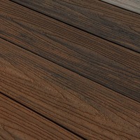 Planches de terrasse en WPC haute densité, texture 3D, imperméables, pour extérieur, vente en gros, directement de l'usine