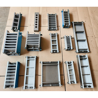 Moldes para Pruebas de Mortero y Concreto, Cubo Triple de 707 mm, Acero Fundido, Prueba de Resistencia del Cemento, ASTM C109 EN 196 ISO 679
