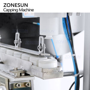 ZONESUN ZS-XG440G automatische Kunststoff-Abreiß flasche Candy Tear Band Tamper Evident Bottle Cover Cap Press Capping <span class=keywords><strong>Machine</strong></span> - Product Image 4