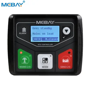 Mebay red Gens ATS controlador ATS320AC Auto Manual ATS doble interruptor de potencia módulo de Control