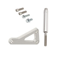 Kit d'outils 551411 pour conversion de moteur Small Block Chevy SBC, support d'alternateur en acier inoxydable billette, LS LT, course automobile, moteur de voiture