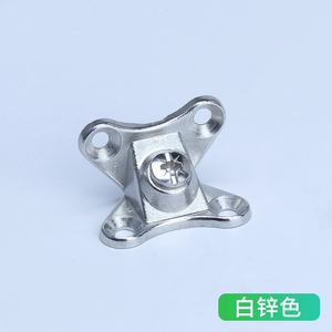 Conectores de Muebles en Forma de L de Aleación de Zinc con Diseño Moderno y Simple GQK, Fácil Instalación para Soportes - Product Image 6