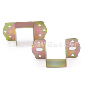 Connecteur de support de plateau en bois HC-019 en fer couleur zinc, durable pour support de poutre de lit - Product Image 3
