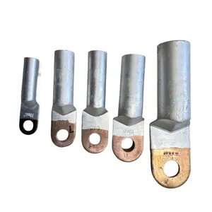high quality Cable terminal lug coppery Crimping terminal Lug of metal cable joint copper lug electric power fittings