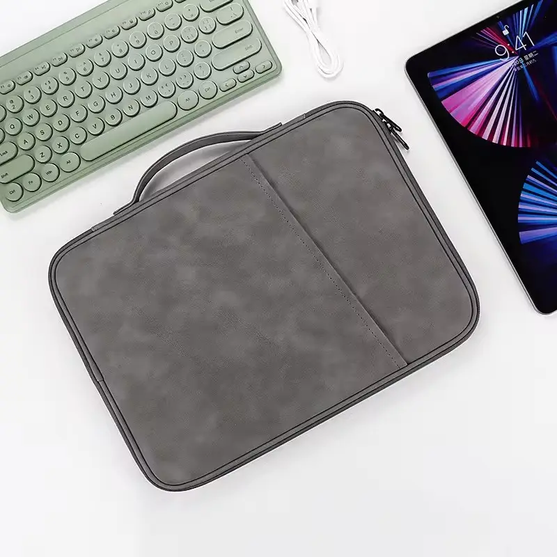 Polyester malzeme taşınabilir Tablet PC dizüstü bilgisayar kılıfı koruyucu çanta
