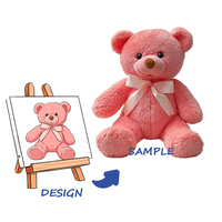 Fabricants de jouets en peluche super doux personnalisés avec coton PP et broderie en nylon