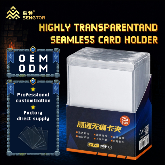 High Transparency Penny Sleeves Soft Card Protectors Acid Free Archival Quality Card Sleeves for Trading Cards