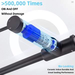 ก๊อกน้ำห้องครัว Apbaso สีดำด้าน แบบก้านเดี่ยว หัวฉีดแบบดึงลง ดีไซน์ทันสมัย สำหรับอ่างล้างจาน - Product Image 5