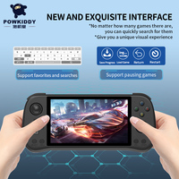 X55 5,5 POUCES 2024 Nouvelle console de jeu portable POWKIDDY 1280*720 Écran IPS RK3566 Console rétro open-source Wi-Fi