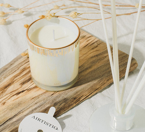 Custom Meteor Shower Birthday Gift Senior <strong>Sense</strong> Fragrance Home air Freshener Reed <strong>Diffuser</strong> and Candle Set - Product Image 3