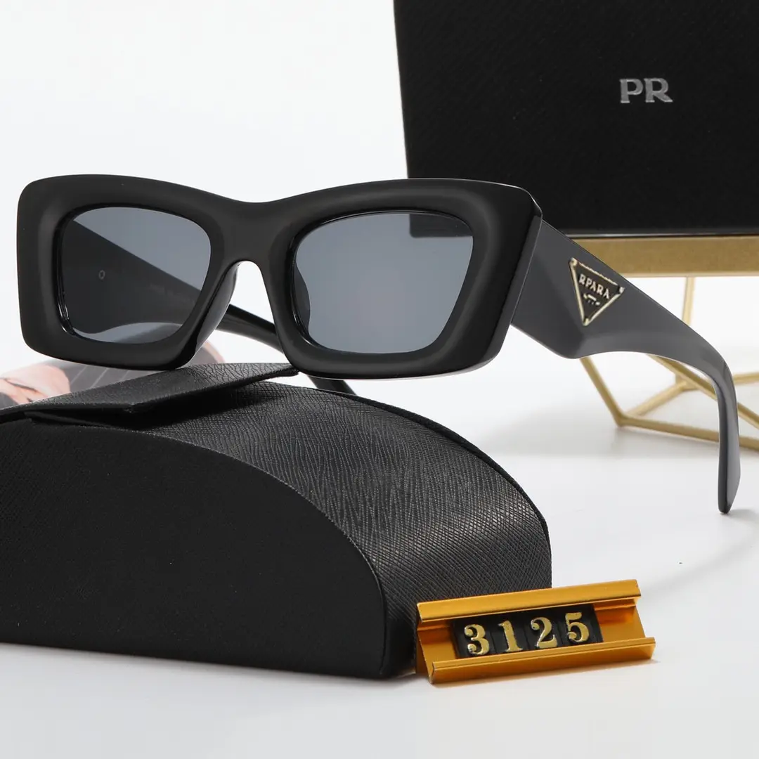 Sunglass 2024 Women Men Luxury Shades Square Trendy Wholesale Sun Glasses Sunglasses