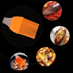 Pinceau de cuisine en silicone détachable avec manche en polypropylène, résistant à la chaleur, réutilisable, antiadhésif pour barbecue - Vente en gros - Product Image 2
