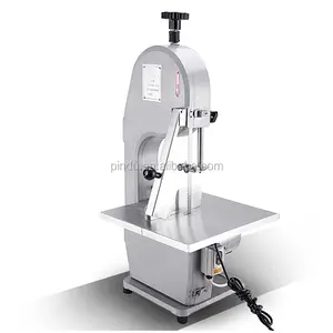 Rvs cirkelzaag vlees snijden blades/tafel top vlees saw/draagbare keuken vlees snijden bot zag machine