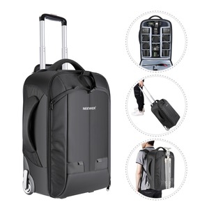 <span class=keywords><strong>Sac</strong></span> à dos convertible à roulettes pour appareil photo NEEWER (noir-rouge/noir-vert) - Product Image 4