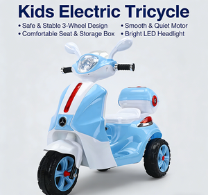 Nuevas Bicicletas <span class=keywords><strong>El</strong></span>éctricas para Niños, Motocicletas, Triciclos Plegables, Carritos, Coches de Juguete para Niños y Niñas, de Plástico, con Certificación CE, Edades 2-6 - Product Image 3