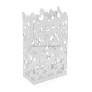 Soporte de paraguas redondo de Metal blanco, accesorio decorativo hecho a mano para el hogar, venta al por mayor y fabricante - Product Image 4