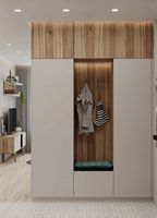 Meuble à chaussures et étagères en bois de style moderne, économique, directement de l'usine, durable et écologique pour la maison et le salon