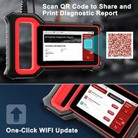 Para herramientas de diagnóstico de escáner Lancol Full OBD II para todos los coches con 28 servicios de reinicio y portaherramientas de diagnóstico de coche