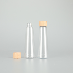 Botellas de Plástico PET Transparentes en Forma de Cono al por Mayor para Té Boba, Café, Bebidas Frías, Jugos, Smoothies, con Serigrafía y Tapa Personalizada - Product Image 3