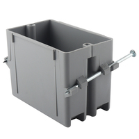 ETL 1GNG 14 18 20 22 25 32CI 1G 18CI NAIL-ON PVC BOÎTE PVC Boîte électrique résistante aux intempéries pour l'Amérique