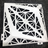 Panneaux 3D en aluminium personnalisables pour une utilisation extérieure et extérieure, ignifuges, imperméables, durables, murs-rideaux pour façade de bâtiment