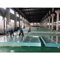 Murs en acrylique sur mesure pour piscines, design en Lucite, service de découpe et de moulage de qualité supérieure, résistant aux UV, taille/épaisseur personnalisées, Chine