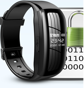 Enregistreur vidéo vocal numérique professionnel <span class=keywords><strong>Dictaphone</strong></span> montre-bracelet intelligente Bracelet de réduction de bruit HD enregistreur vocal - Product Image 4