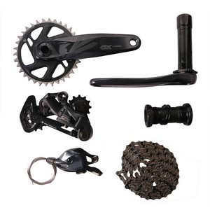 Nuevo Kit de Grupo <span class=keywords><strong>SRAM</strong></span> <span class=keywords><strong>GX</strong></span> EAGLE 1x12s de 12 Velocidades 10-52T con Juego de Bielas DUB 170mm 175mm, Pulsador de Cambio, Cambio Trasero, Casete y <span class=keywords><strong>Cadena</strong></span> - Product Image 1